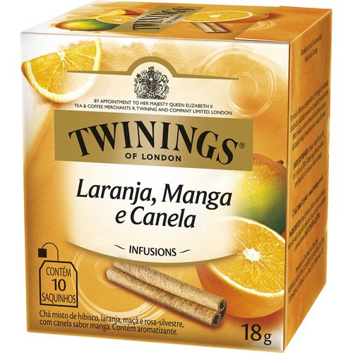 Chá Twinings Laranja, Manga e Canela