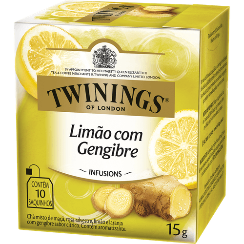 Chá Twinings Limão com Gengibre