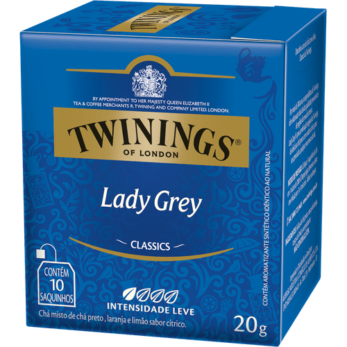 Chá Twinings Lady Grey