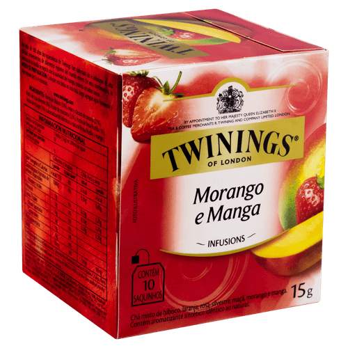 Chá Twinings Morango e Manga