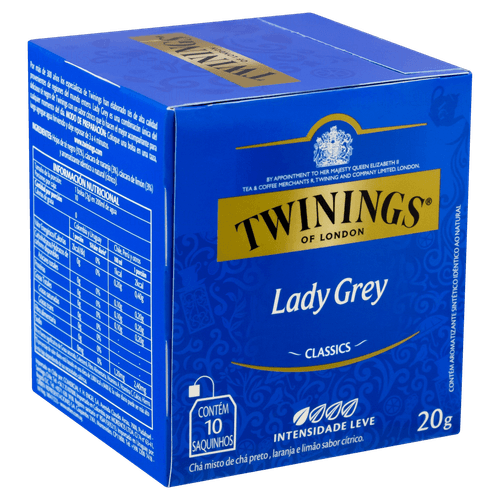 Chá Twinings Lady Grey