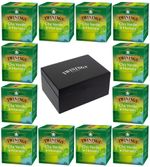 Kit-Cha-Twinings-Cha-verde-e-Hortela-20g---12-unidades---Caixa-de-madeira-Preta