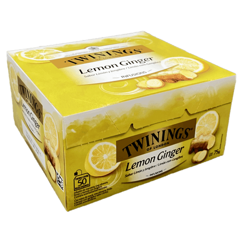 Chá Twinings Limão com Gengibre 50 Sachês