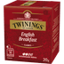 Chá Preto Twinings English Breakfast 20g Caixa Com 10 Sachês