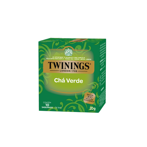 Chá Verde Twinings 20g Caixa com 10 Sachês